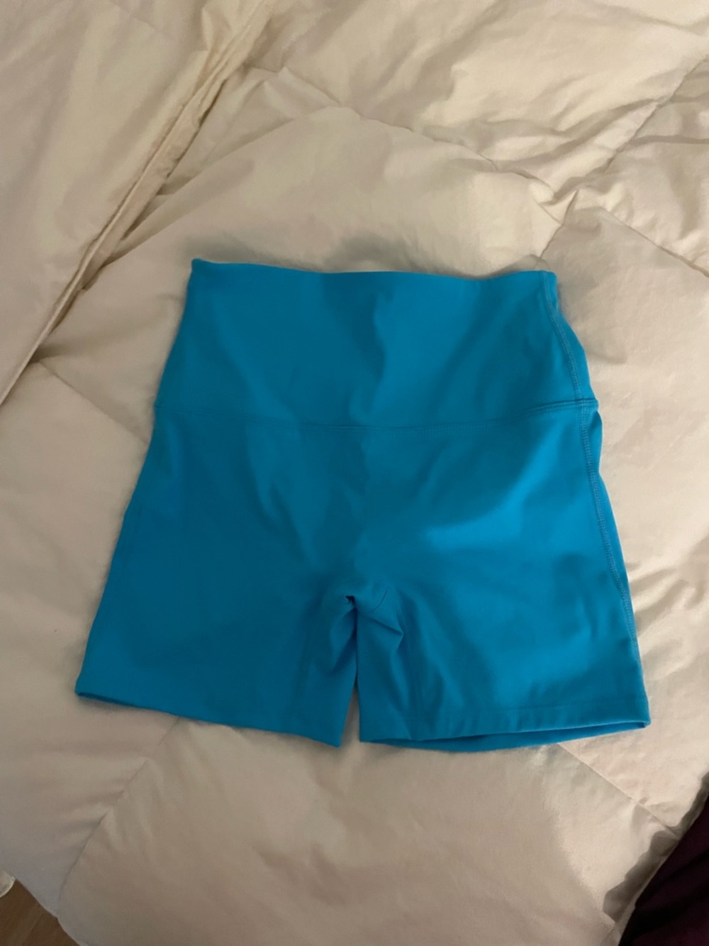 Women’s High-Waist Active Shorts - Blue
